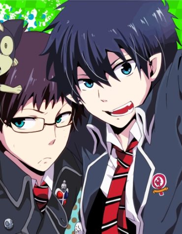 Yukio and Rin Blue Exorcist Paint By Numbers