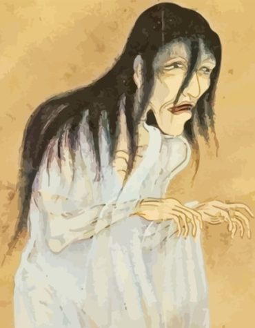 Japanese Ghost Yurei Paint By Numbers