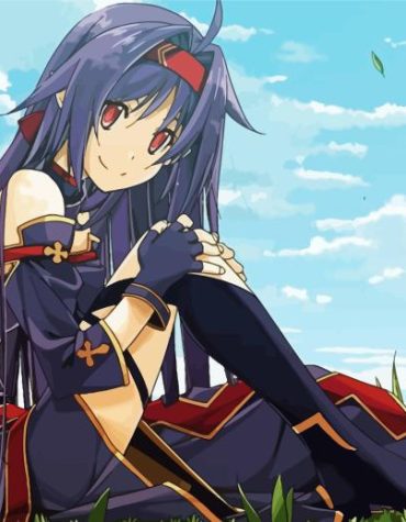 Yuuki Konno Anime Paint By Numbers