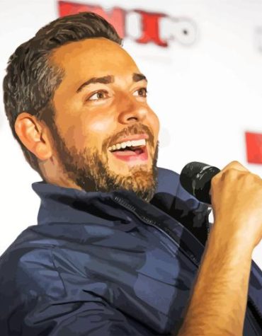 Zachary Levi Famous Roles Paint By Numbers
