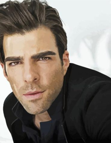 Zachary Quinto Famous Movies Paint By Numbers