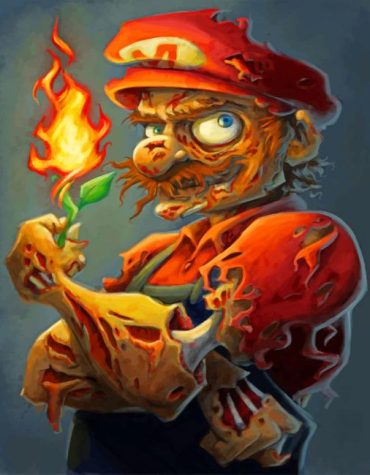 Zombie Mario Animation Paint By Numbers