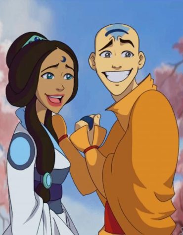 Aang and Katara Avatar Paint By Numbers