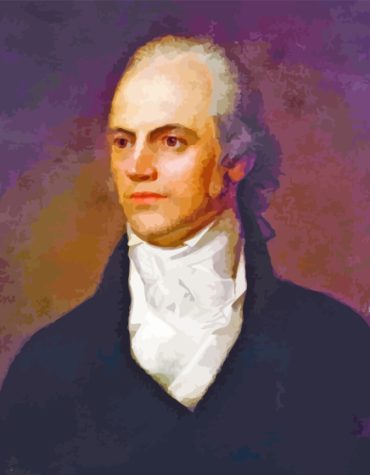 Aaron Burr Historical Paint By Numbers