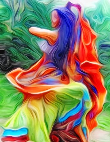 Colorful Abstract Dancer Paint By Numbers