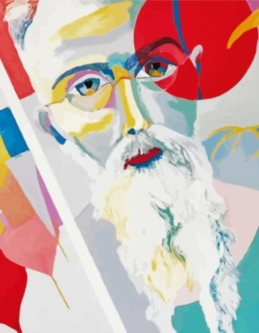 Abstract Rimsky Korsakov Art Paint By Numbers