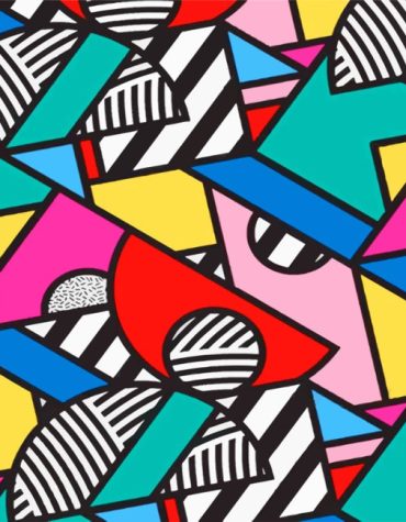 Colorful Abstract Masterpiece Paint By Numbers