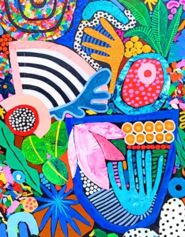 Colorful Abstract Masterpiece Paint By Numbers