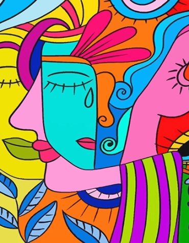 Abstract Painting Adventure Paint By Numbers