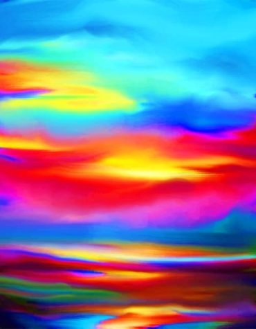 Colorful Abstract Paint By Numbers