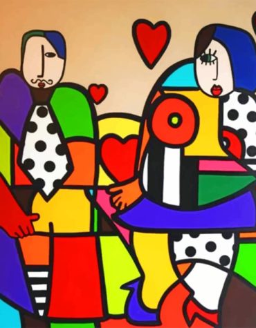 Colorful Abstract Couple Paint By Numbers