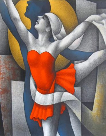 Abstract Ballerina Dance Paint By Numbers