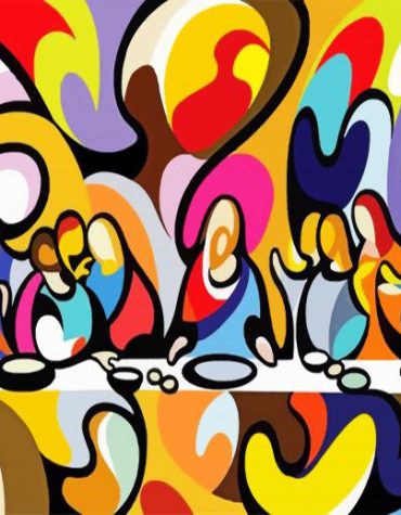 Leonardo da Vinci Inspired Last Supper Paint By Numbers
