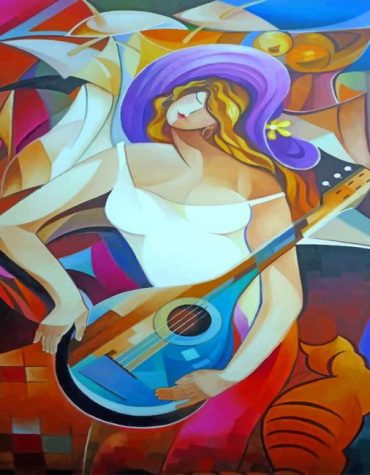 Oud Musician Paint By Numbers