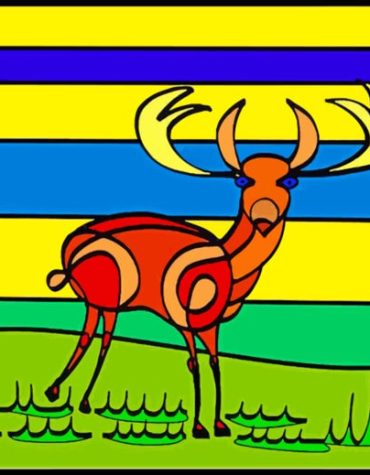 Easy Deer Painting Paint By Numbers