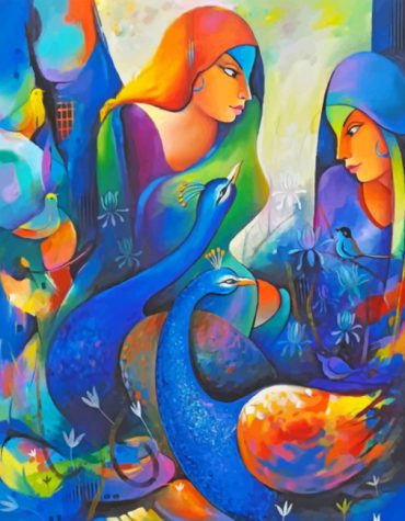 Abstract Women Figures Paint By Numbers