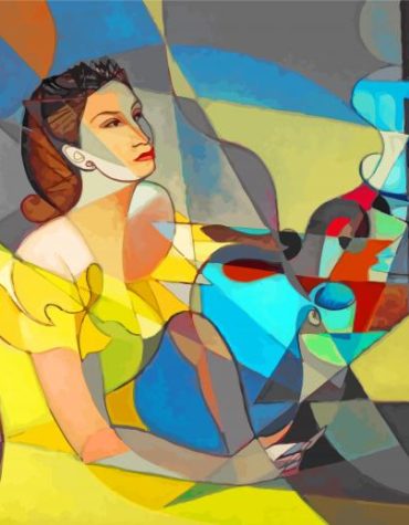 Abstract Woman Art Paint By Numbers