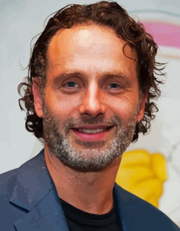 Andrew Lincoln Movie Star Paint By Numbers