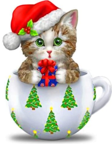 Adorable Cat Paint By Numbers