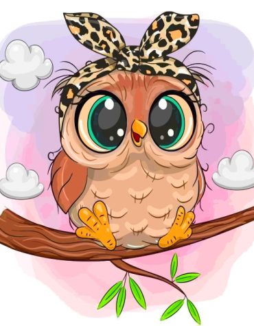 Easy Owl Painting Paint By Numbers