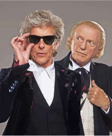 William Hartnell Classic Movies Paint By Numbers