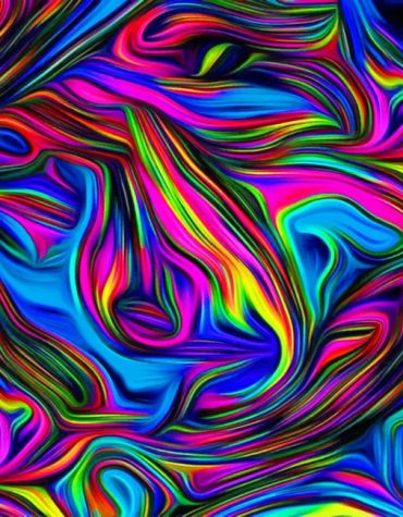 Aesthetic Abstract Colors Paint By Numbers