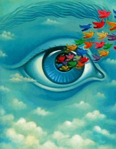 Aesthetic Colorful Abstract Eyes Paint By Numbers