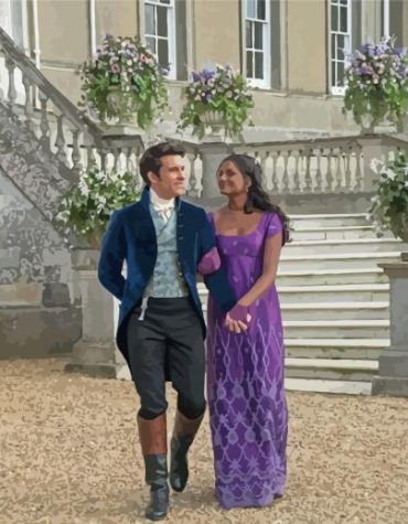 Bridgerton's Anthony And Kate Paint By Numbers