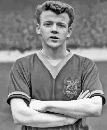 Billy Bremner Football Legend Paint By Numbers