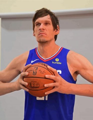Bask in Boban Marjanovic Paint By Numbers