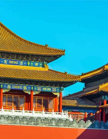 Aesthetic Chinese Palace Art Paint By Numbers