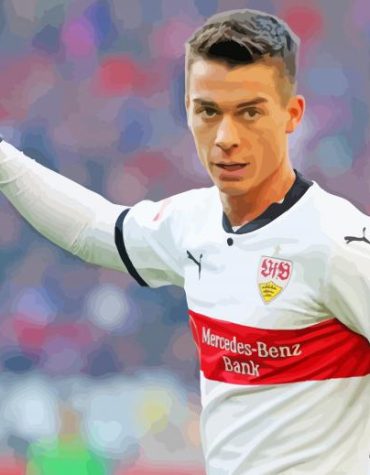 Erik Thommy Football Star Paint By Numbers