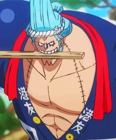 Aesthetic Franky One Piece Paint By Numbers