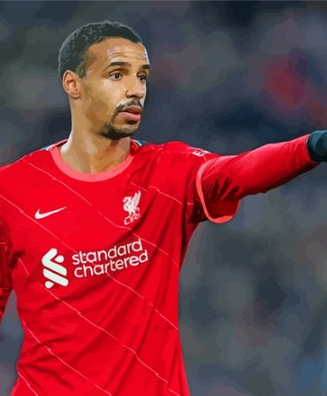 Joael Matip Football Star Paint By Numbers