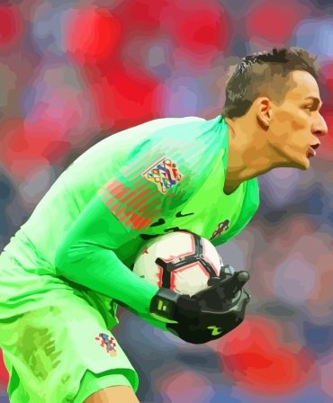 Lovre Kalinic Football Star Paint By Numbers