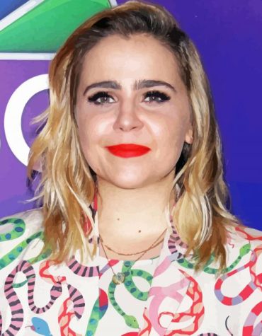 Aesthetic Mae Whitman Paint By Numbers