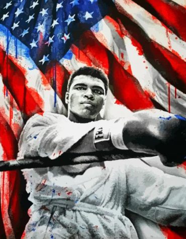 Muhammad Ali Boxing Legend Paint By Numbers