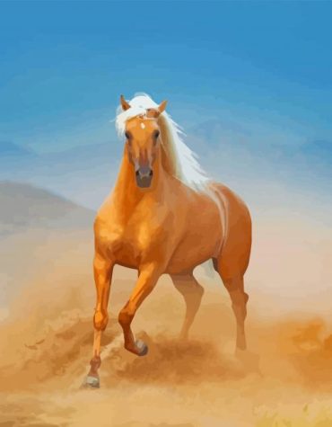 Aesthetic Palomino Paint By Numbers