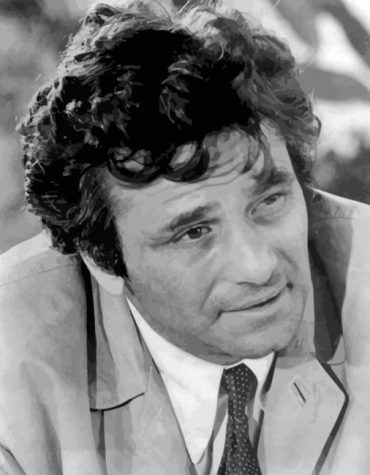 Classic Peter Falk Paint By Numbers