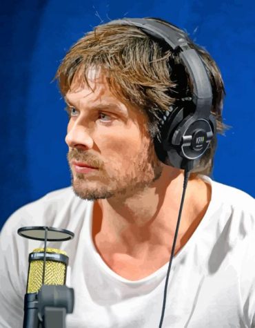 Ian Somerhalder Actor Paint By Numbers