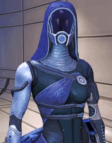 Aesthetic Tali Mass Effect Paint By Numbers