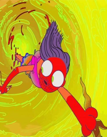 Aesthetic Midnight Gospel Animation Paint By Numbers