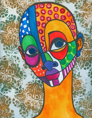 Aesthetic Woman Abstract Paint By Numbers