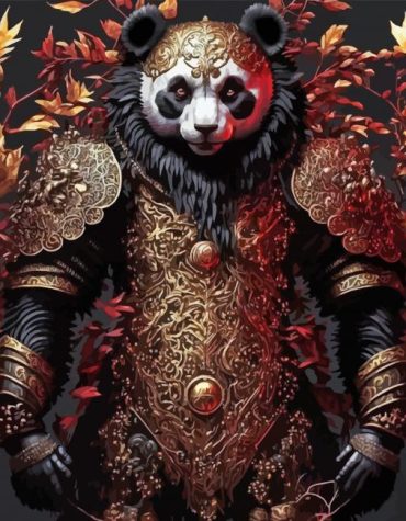 Aesthetic Bear Fantasy Paint By Numbers