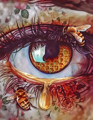 Aesthetic Bee Vision Paint By Numbers