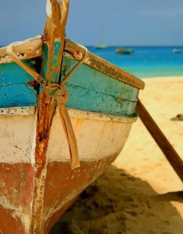 Aesthetic Seascape Boat Paint By Numbers