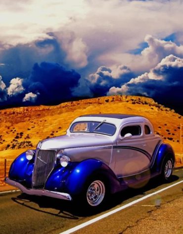 Classic Car Adventure Paint By Numbers