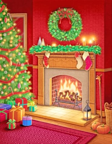 Aesthetic Winter Christmas Paint By Numbers