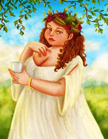 Elegant Fat Woman Paint By Numbers