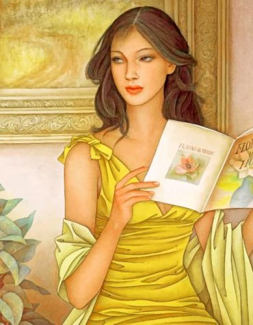 Aesthetic Vintage Woman Paint By Numbers